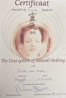 reiki certificaat tweede graad
